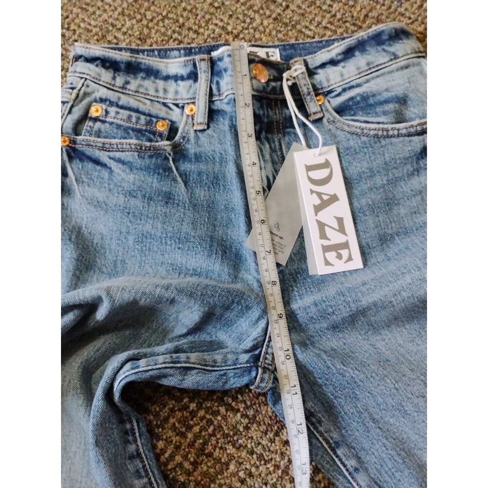Daze Sundaze Brooklyn Straight Jeans Womens Size 24 Waist NWT - Picture 6 of 8